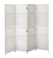 SEPARE IN DA INTERNO CON 4 PANNELLI E STRUTTURA DA 180X180 CM BIANCO