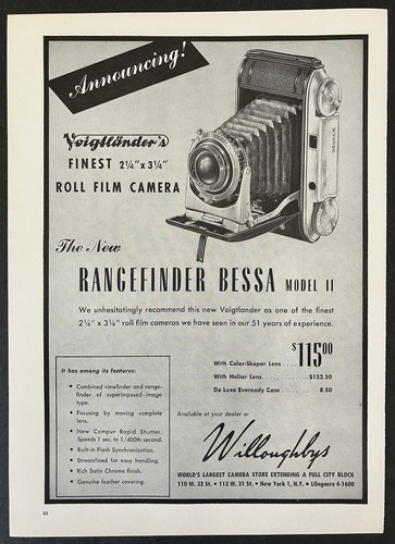1950 voigtlander roll - roll, film