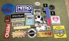 Adesivo Sticker Snowboard