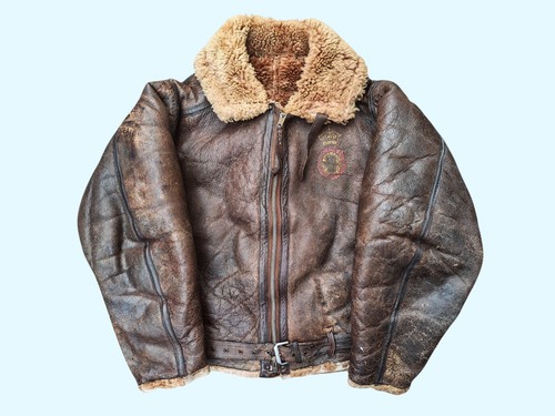 Ww2 raf irvin sheepskin - raf, flying