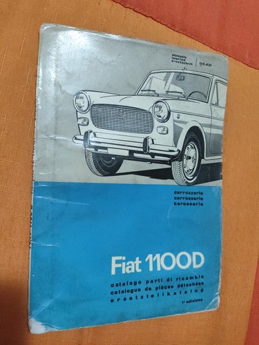 Catalogo fiat 1100d anno - fiat,