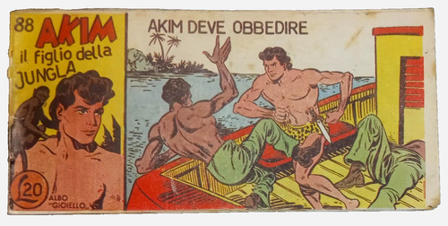 1953 triscia fumetto akim - -,
