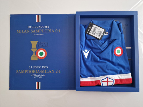 Sampdoria macron jersey 40th - macron,