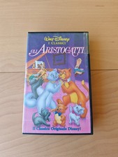 GLI ARISTOGATTI - VHS WALT DISNEY I CLASSICI VS 4452 DA VENDITA CON BUSTINA