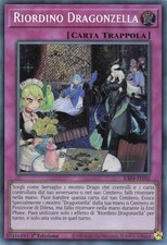 yu gi oh ita 1ed rara segreta  ra04-it102 Riordino Dragonzella