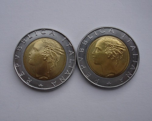Variante 500 lire 1985 - variante, !!