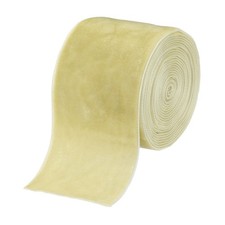 2"x3yd Khaki Velvet Ribbon