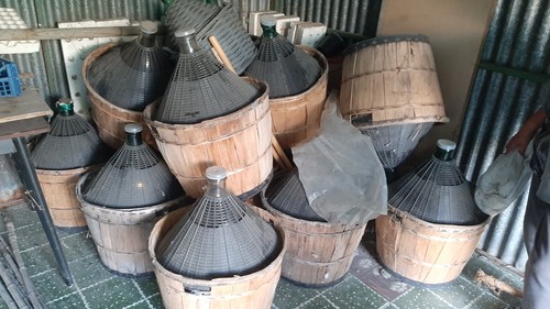 Damigiane vetro da 54 - damigiane,