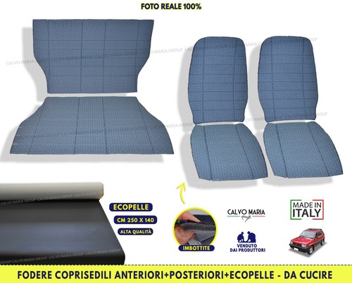 Fodere sedili fiat panda 4x4 - fodere,