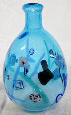 VASO BOTTIGLIA blu firmato