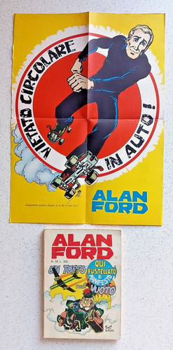 Alan ford con - poster, no