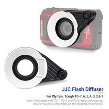 JJC Anello Guida Luce LED Luce Macro per Olympus Tough TG-7 TG-6 TG-5 TG-4 TG-3 