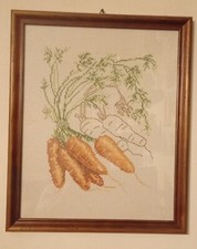 Quadro punto croce ciuffo - a,
