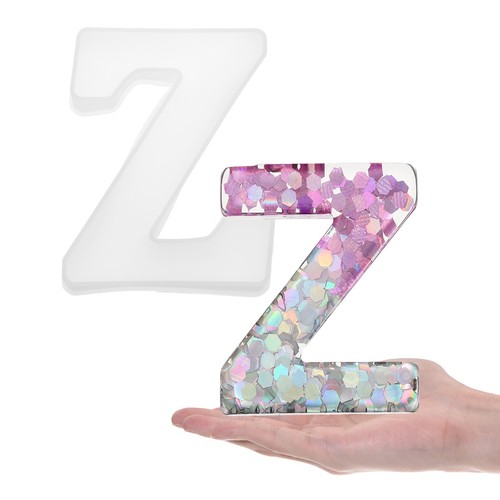 Stampo grande lettera resina - grande, z