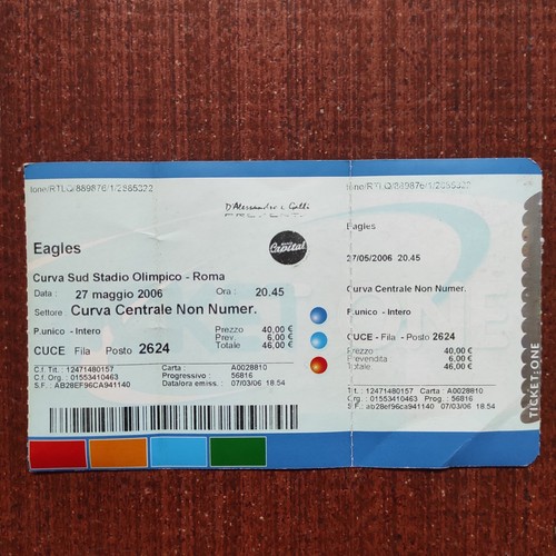 Biglietto concerto eagles - eagles,
