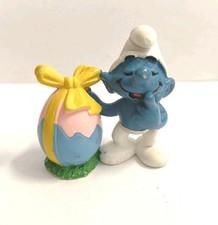 Puffo Uovo Pasquale Cod.20490 Peyo W.Berrie Aplause Anno 1984