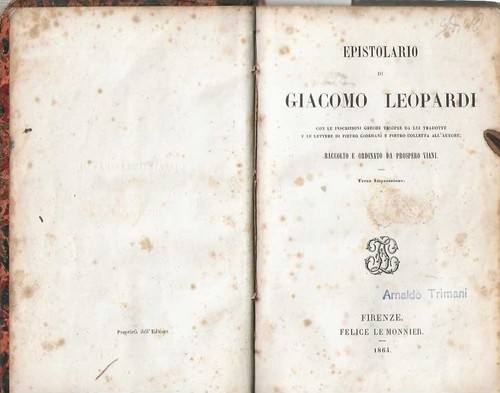 Epistolario giacomo - epistolario,