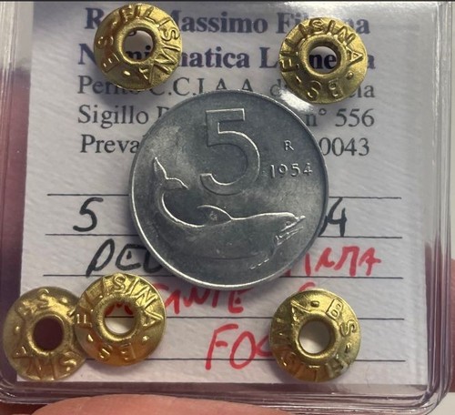 Italia repubblica 5 lire - nl*,
