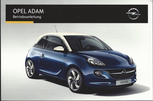 Opel adam manuale uso - adam,
