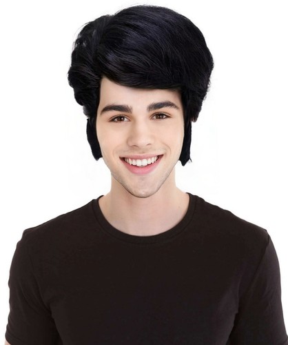 Parrucca uomo retrò elvis - uomo,