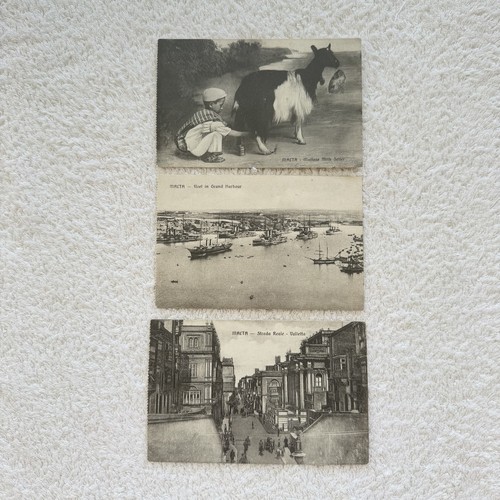 Vintage malta postcard - vintage, lot
