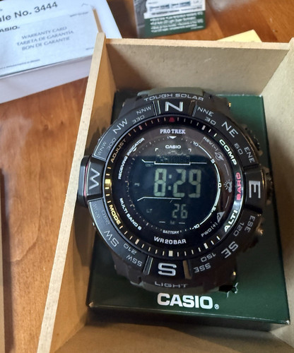 Casio pro trek - trek, prw-3510y