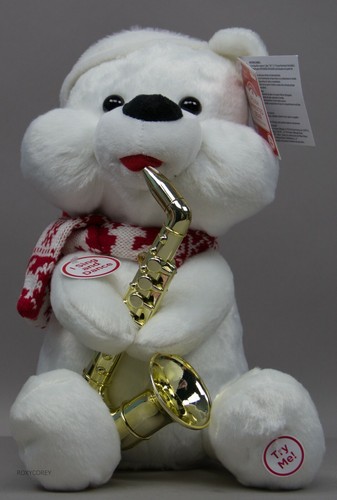 Peluche orso animato natale - animato,