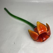 Fiore in vetro artistico