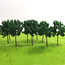20 pezzi scala HO 7 cm verde