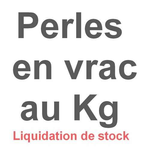 Lot de perles - kg, et
