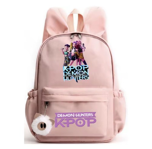 Zaino kpop demon hunters rosa - zaino,