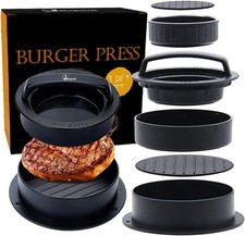 Pressa per hamburger 3 in 1