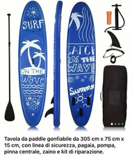 Sup Stand Up Paddle, Tavola