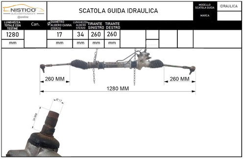 Scatola guida idraulica codice - guida,