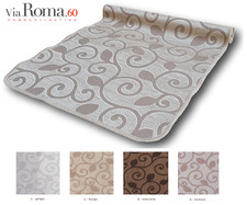 Tappeto arredo antiscivolo LINEA ART, CLASS RAMATO WATER CLEAN. Guida, passatoia