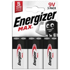 Energizer Max Pila Batteria 9V