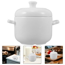  Zuppiera Ceramica Con Coperchio Coccio Da Zuppa in Pentola Cucina Di