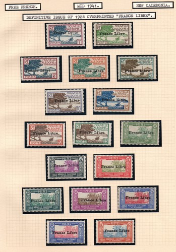 Colonies française nouvelle - française,
