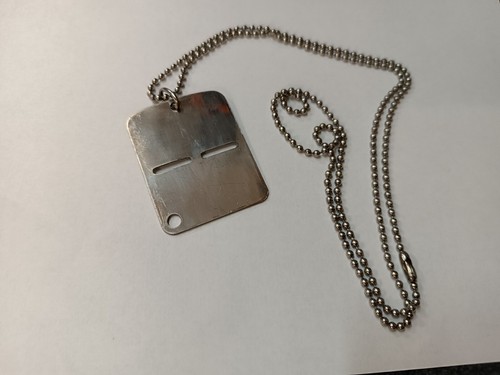 Stock piastrine militari - stock,