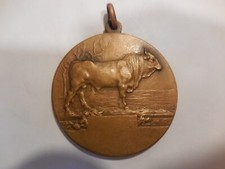 medaglia consorzio agrario Ravenna razza bovina romagnola toro Lugo 1949