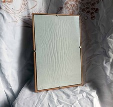 QUADRETTO VUOTO IN LEGNO E VETRO