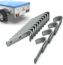 20 Ganci per Sponde 50x13Mm