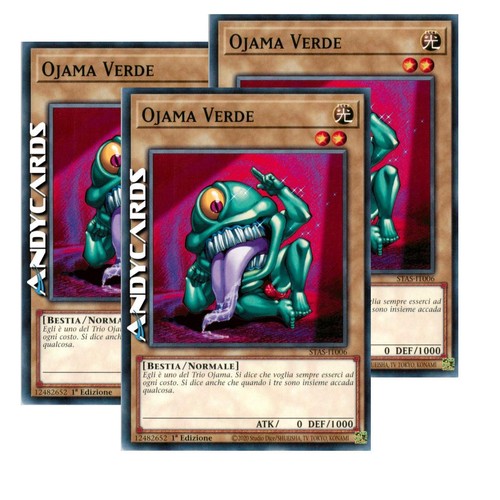 Ojama verde - verde, •