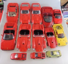 13 modellini auto Ferrari 1:18