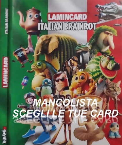 Lamincard italian brainrot - lamincard,