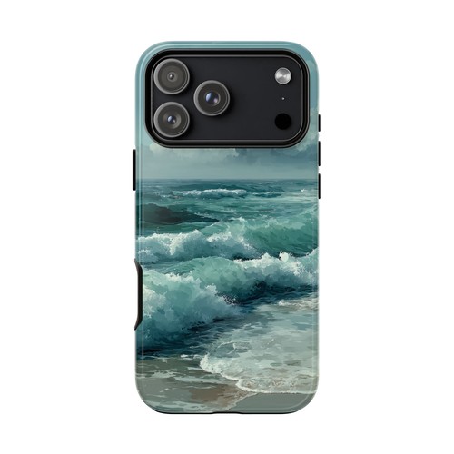 Ocean waves serene - serene, |