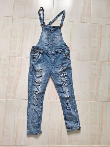 Tuta donna denim - , navy
