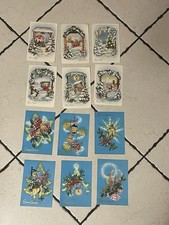 LOTTO 12 CARTOLINE BUON NATALE