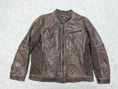 Giacca pelle vintage y2k cafe - pelle,