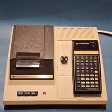 Texas Instruments PC-100C + TI-58 – Working Calculator